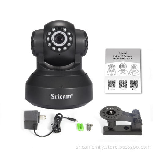 Sricam SP005 OEM/ODM Pan Tilt Indoor Alarm Promotion Indoor Monitor HD 720P P2P IP Camera
